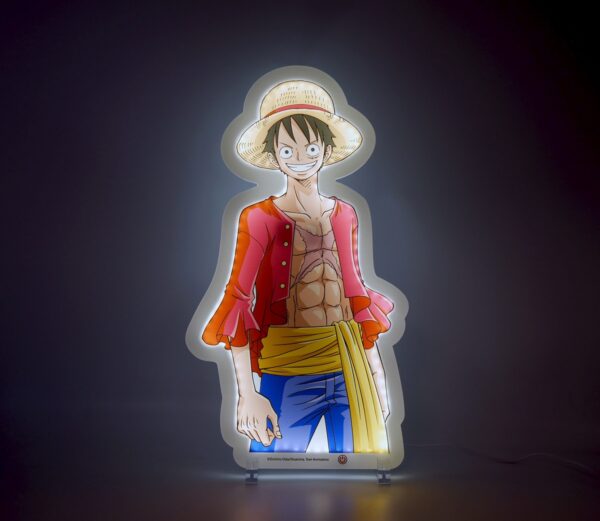 811631 LIGHT-UP LUFFY NEON STYLE ON (WHITE) HD