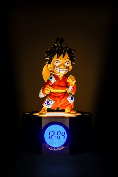 811638 OP LUFFY LIGHT-UP ALARM CLOCK ON HD